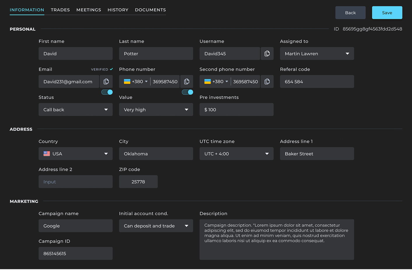 Limitation in viewing multiple clients redesign